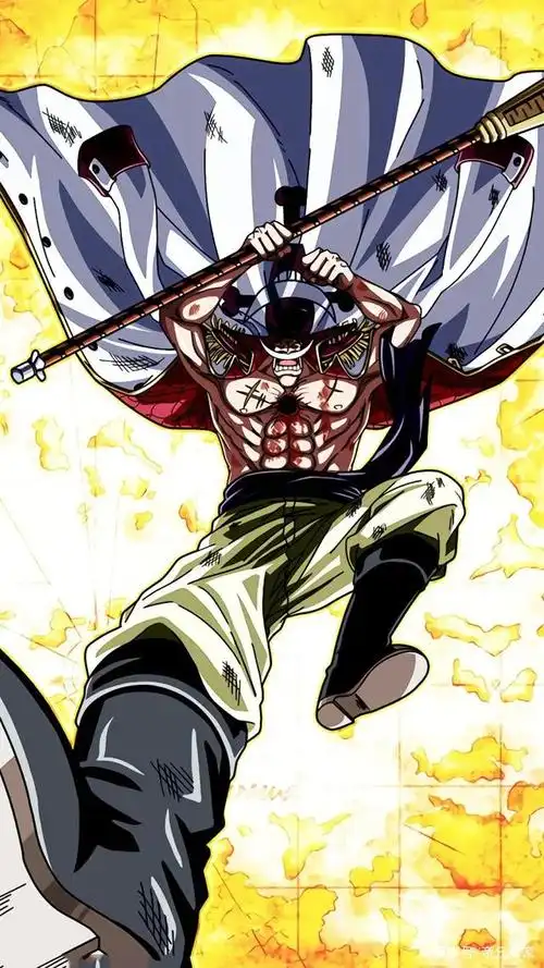 世界最强之人白胡子的风采