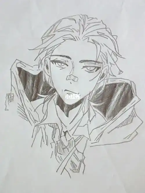 临摹第五人格佣兵