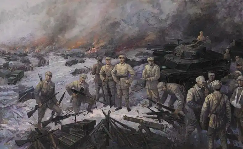 "铁的新四军——红色记忆·经典美术作品展"开幕