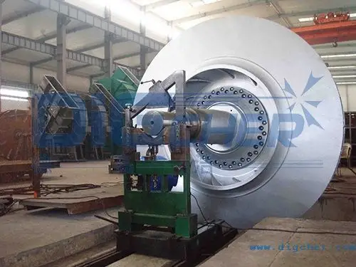 烧结厂抽风机叶轮