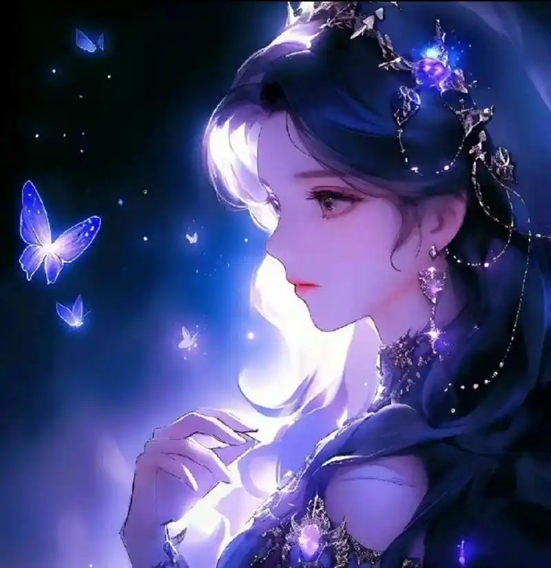 紫色系二人闺蜜头像来啦!