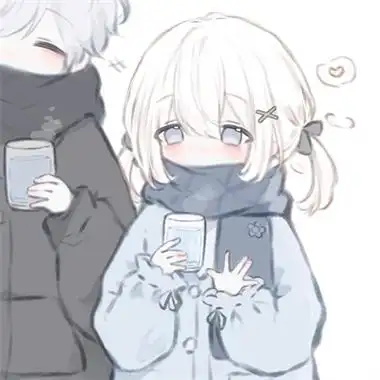 温柔又精致的卡通情侣头像 甜美又好看的情侣头像合集