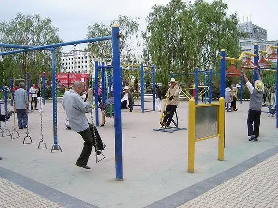 化)#(适老化景观)#(老人文体广场)#(老年运动)#(室外运动)#(老人活动