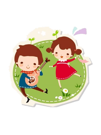 唱歌跳舞的小朋友