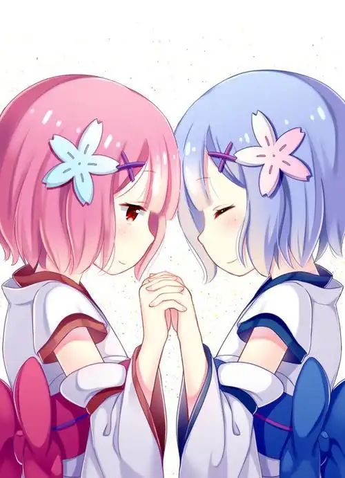 re:从零开始的异世界生活 动漫 插画 壁纸 涂鸦 二次元少女 拉姆 雷姆