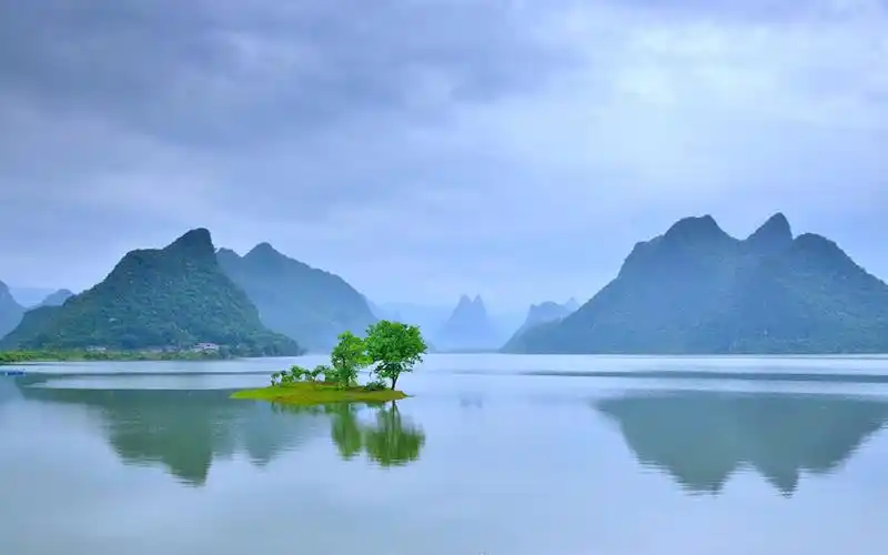 桂林山水风光唯美高清桌面壁纸