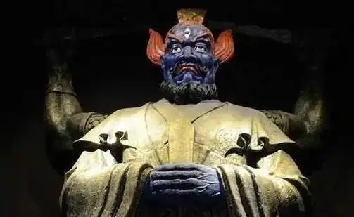 了实话,故而玉帝大喜,赐予马王爷一只竖着的眼睛,从此马王爷三眼灵光