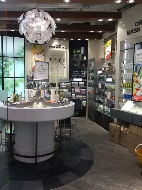 化妆品柜台 柜台 标准柜 背柜 商场专柜 专卖店
