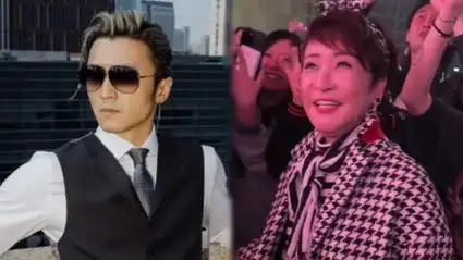 狄波拉现身谢霆锋演唱会,72岁状态如逆生长,嗨翻全场感染力强