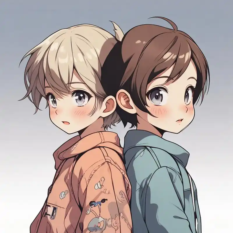 呆萌姐弟头像93甜到心坎里了7815 呆萌可爱的姐弟头像来啦!