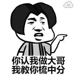 你认我做大哥,我教你梳中分