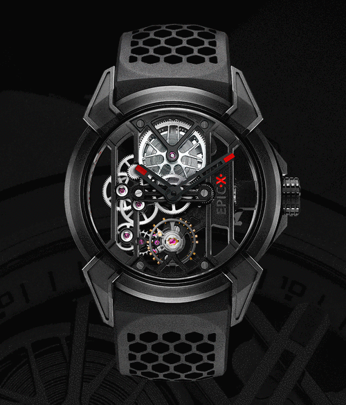 镂空工艺彰显机械之美jacobco杰克宝epicx系列腕表