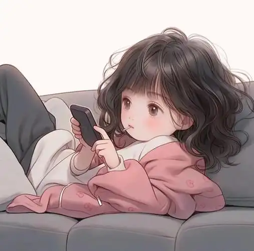 头像分享,在家摆烂就是爽,躺着刷刷手机