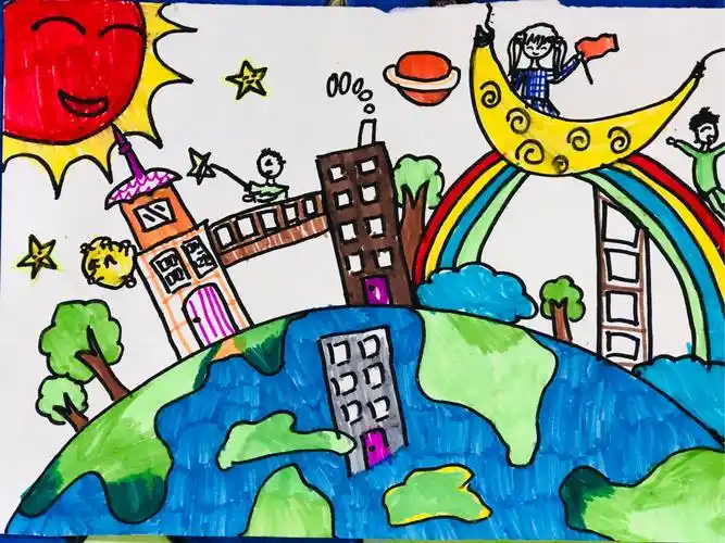 用彩笔绘出缤纷世界——儿童趣味画(冯才清,刘燕群,冯萍)(副本)