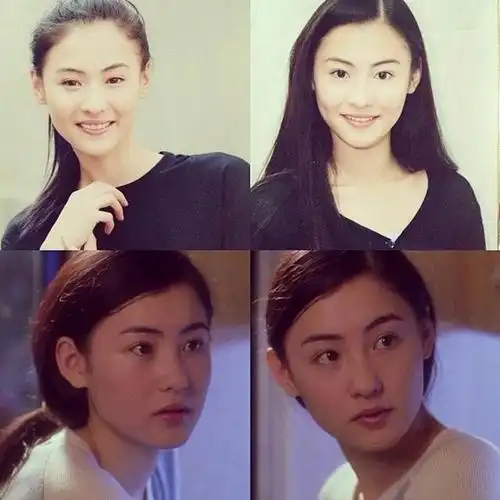 张柏芝年轻合照到底有多美从与别人的合照就可以看出来