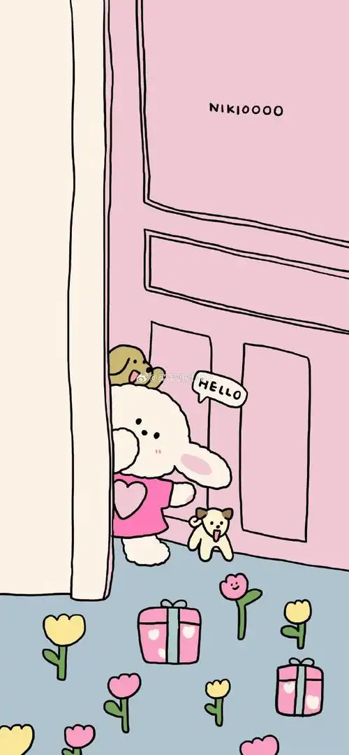 分享治愈系卡通壁纸  #手机壁纸无水印壁纸高清壁纸可爱壁纸锁屏壁纸