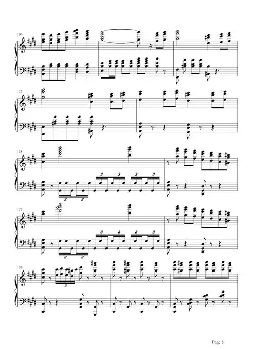 贝多芬经典乐曲《悲怆奏鸣曲第三乐章》钢琴谱_柏通乐器