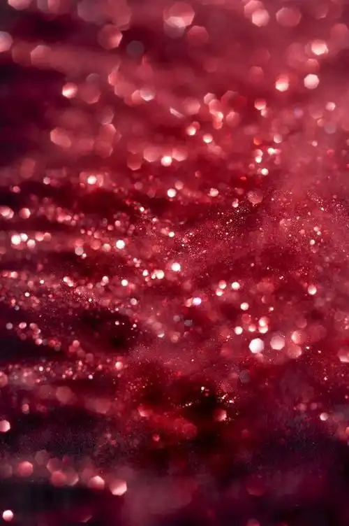 酒红亮片壁纸
