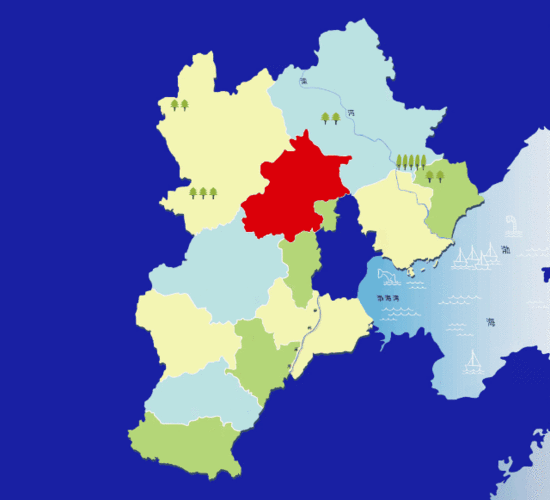 河北人,收好这份初心与使命河北"地图"