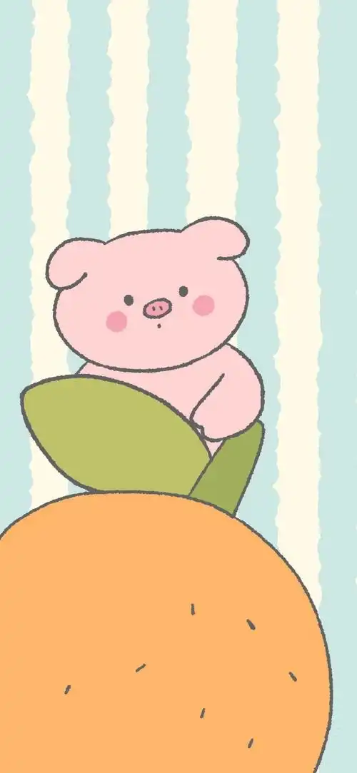 干净可爱的小清新壁纸二斤桃花酿做酒万杯不及你温柔