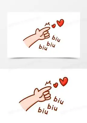 发射爱心图片素材