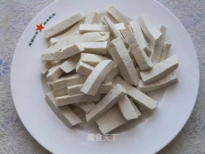 葱炒豆腐
