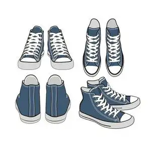 卡通运动鞋图片