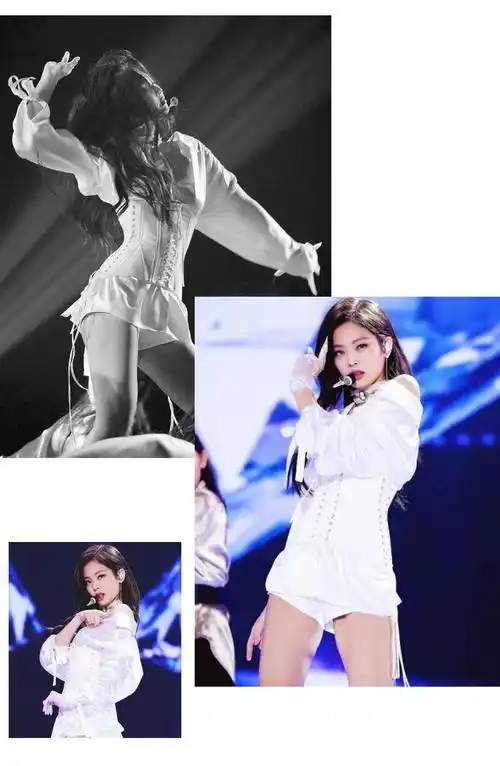 打歌服blackpink金智妮jennie同款女团表演出服装爵士舞台装打歌服