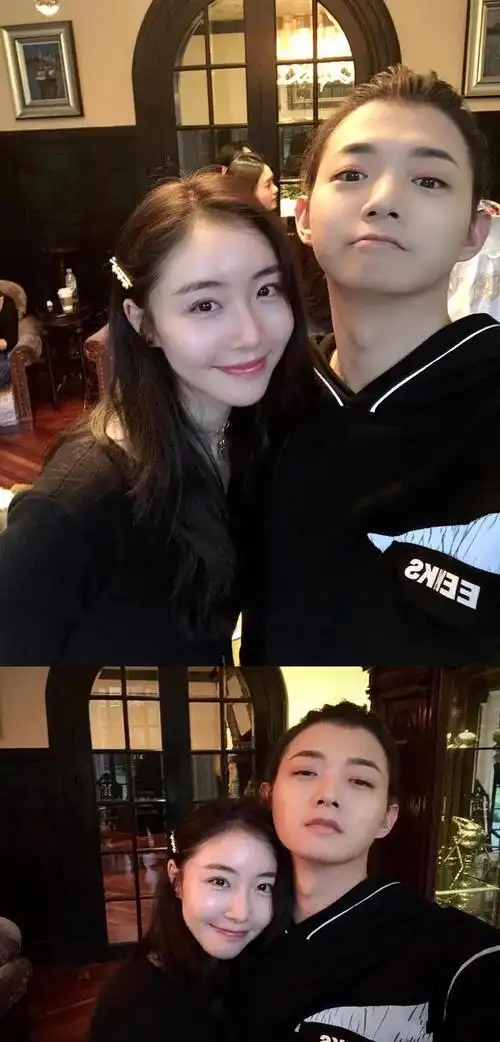 霍尊陈露官宣恋情,两人甜蜜地依偎在一起,男才女貌很有夫妻相