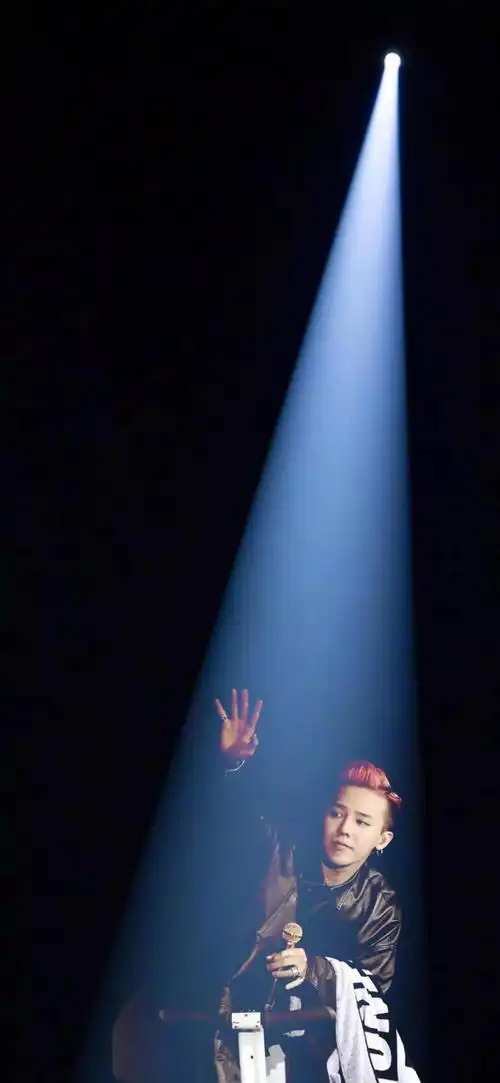 抖音上很火的权志龙演唱会一束光,锁屏图片,高清手机壁纸,明星-回车