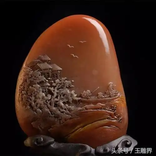 玉雕名家张焕学作品亮相,山水摆件让人眼前一亮