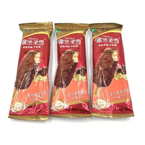 蒙牛蒂兰圣雪麦片脆皮雪糕70克