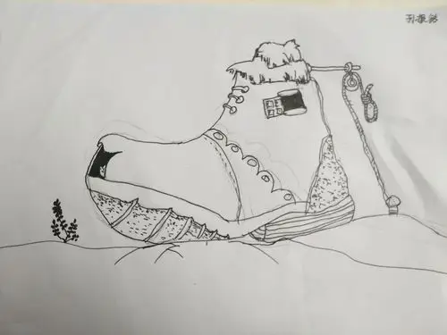 大头鞋创意联想