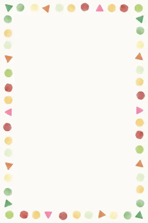 空白彩色水彩框架向量