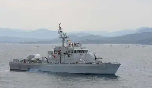 鉴于"虎头海雕"级巡逻艇很小,能够用于投掷手榴弹的甲板空间有限,所以