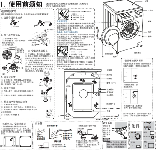 海尔xqg65-bdx1226说明书-海尔xqg65 bdx1226洗衣机使用说明书pdf电子