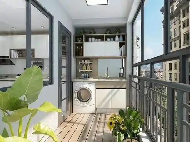 资讯 装修头条 装修达人 正文千万别小看阳台的收纳功能,少了它,一些