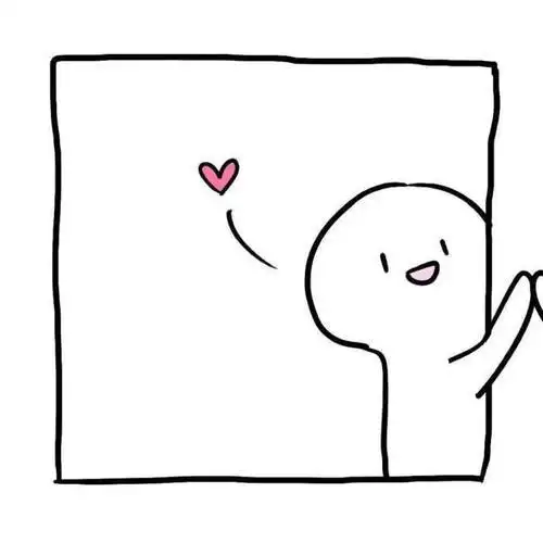 头像心之所愿无所不成小白人小白人情头简约情头搞笑情头创意情头简笔