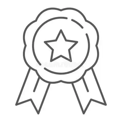 阅读的徽章简笔画