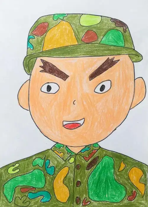 《穿迷彩服的解放军叔叔》2020.10.18.