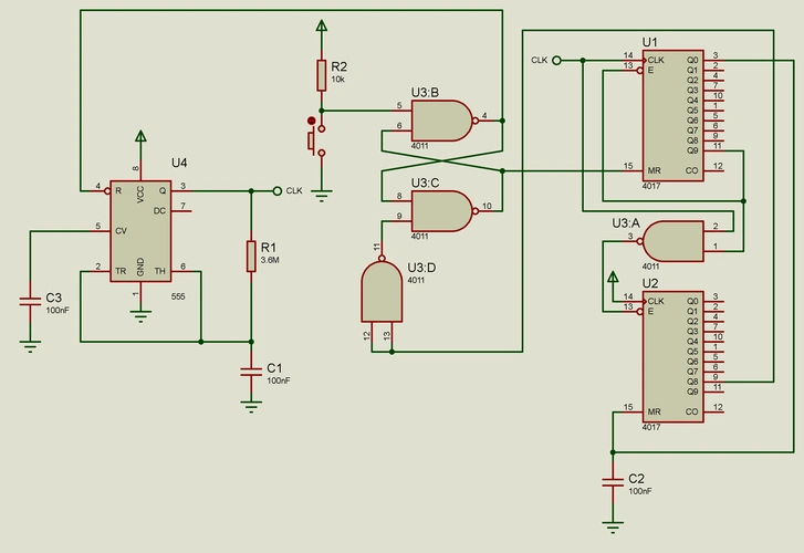 【数字电路】音乐门铃