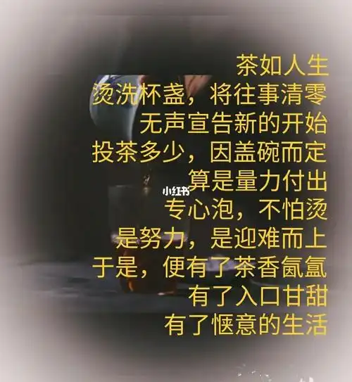 言茶有悟(4)泡茶感悟,人生如茶