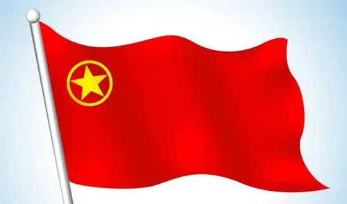 军旗,         团旗,少先队队旗,红领巾          19,国徽,党徽,团徽