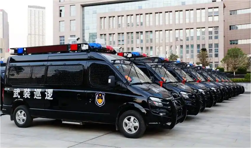 公司98辆反恐武装巡逻车正式交付广西反恐防暴战场