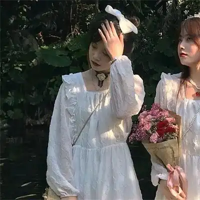 仙气十足闺蜜头像真人一对两张_女生头像_美头网