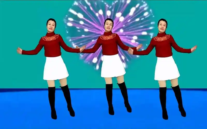 广场舞《心相印手牵手》舞蹈简单易学,适合初学者