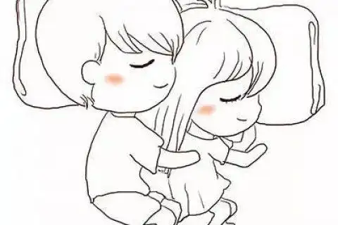 情侣拥抱姿势图片,一张图片 各种睡觉时的拥抱