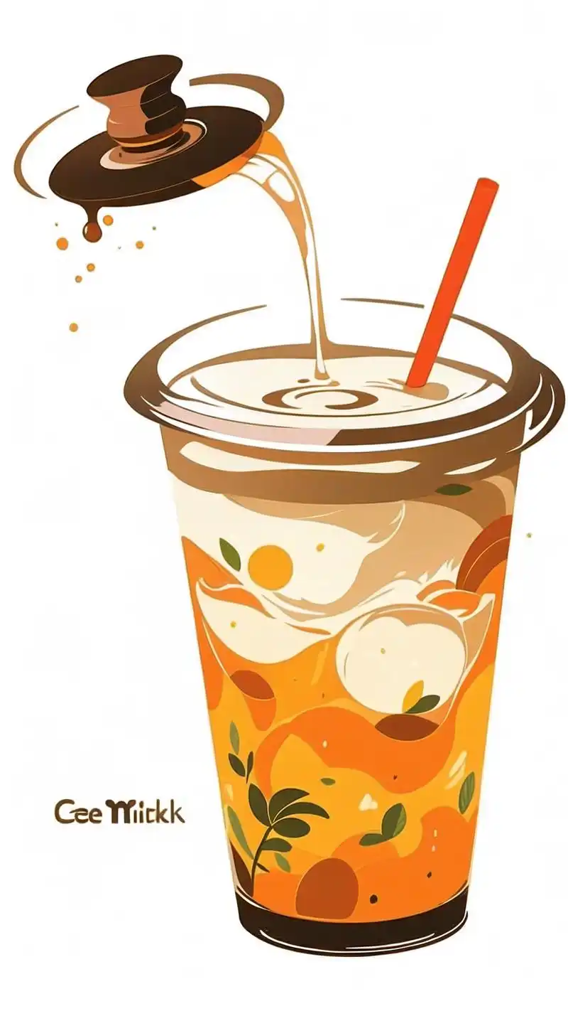 现在,你可以把这些可爱的奶茶壁纸设为你的手机背景,每天打开手机都能