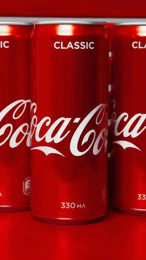 可口可乐,红罐子,饮料