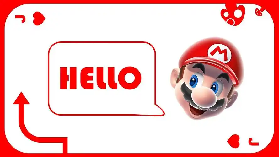 超级玛丽与扑克牌ppt模板